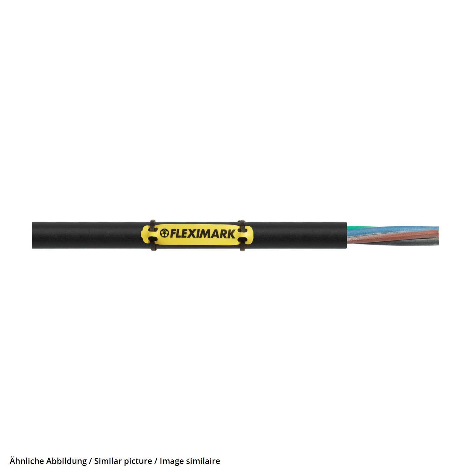 LAPP FLEXIMARK Cablelabel PUR 55x12 YE FCC - 1 Stück-0