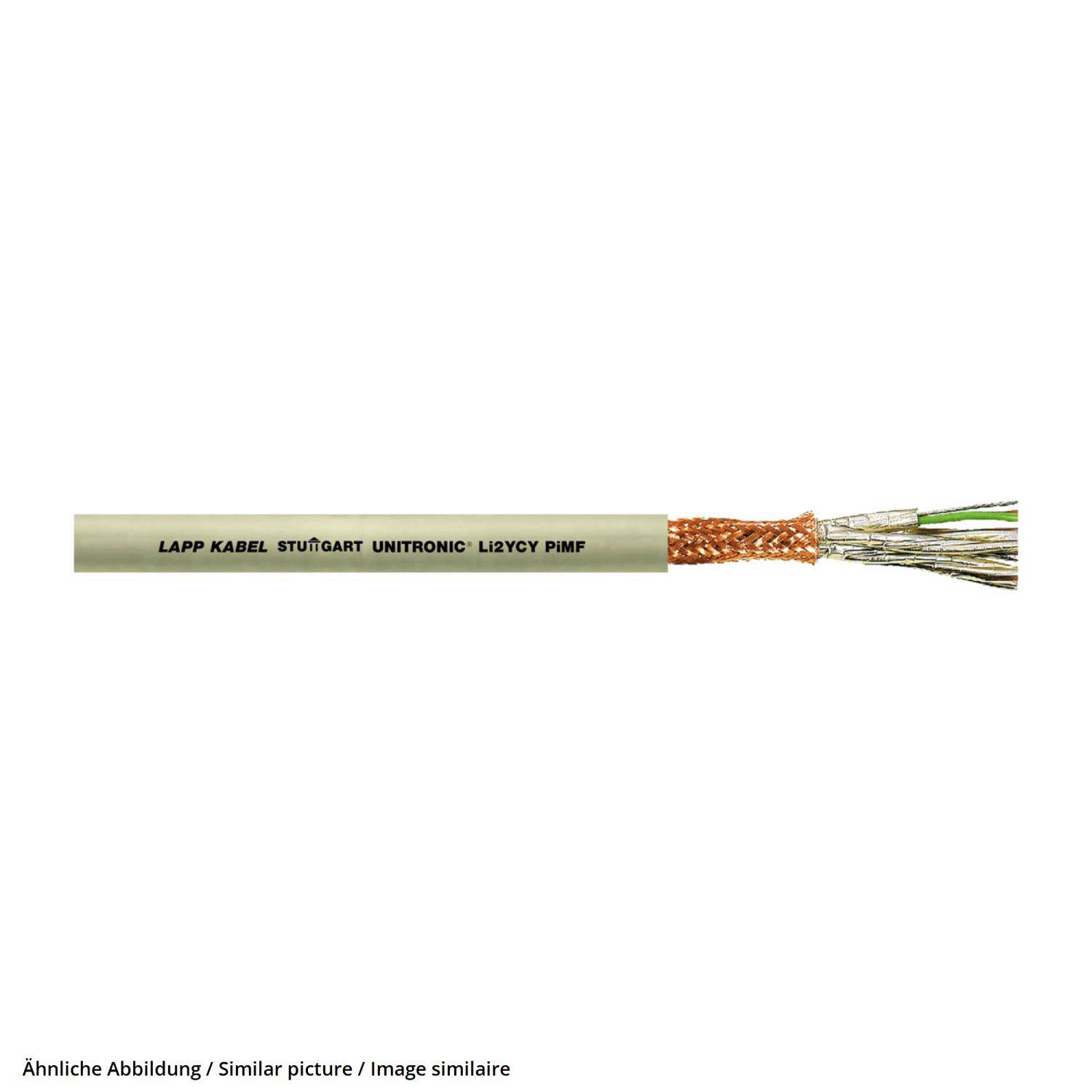 LAPP UNITRONIC Li2YCY PiMF 2x2x0,34 - 100 Meter-0