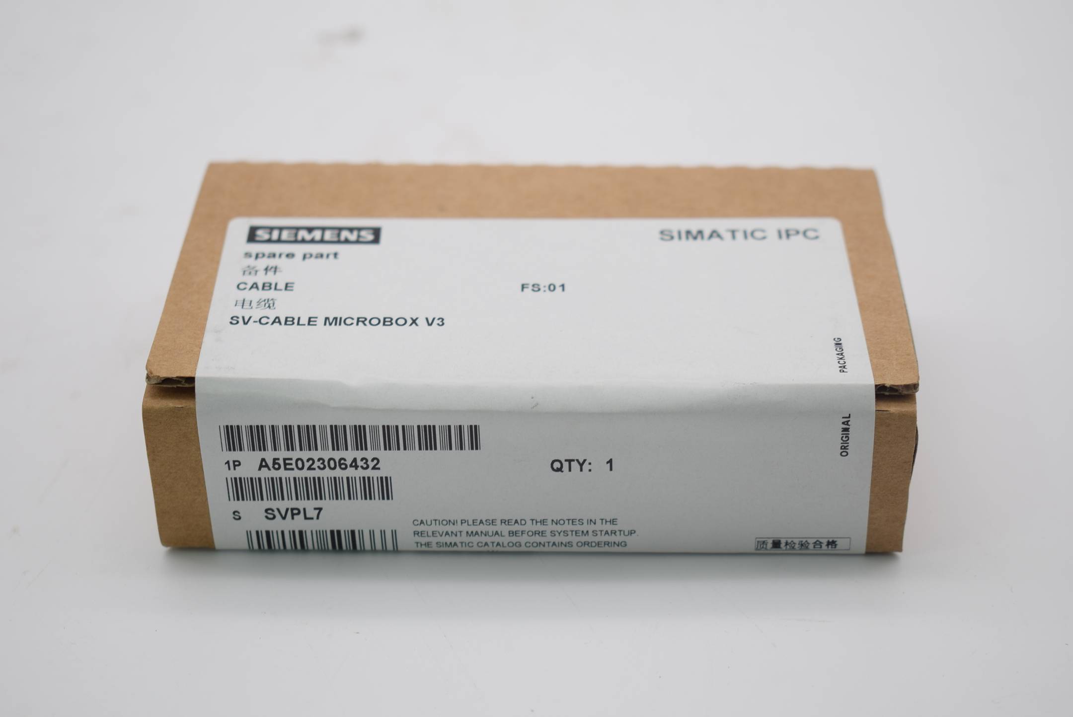 Siemens simatic IPC A5E02306432 ( A5E0 2306432 ) FS. 01-0
