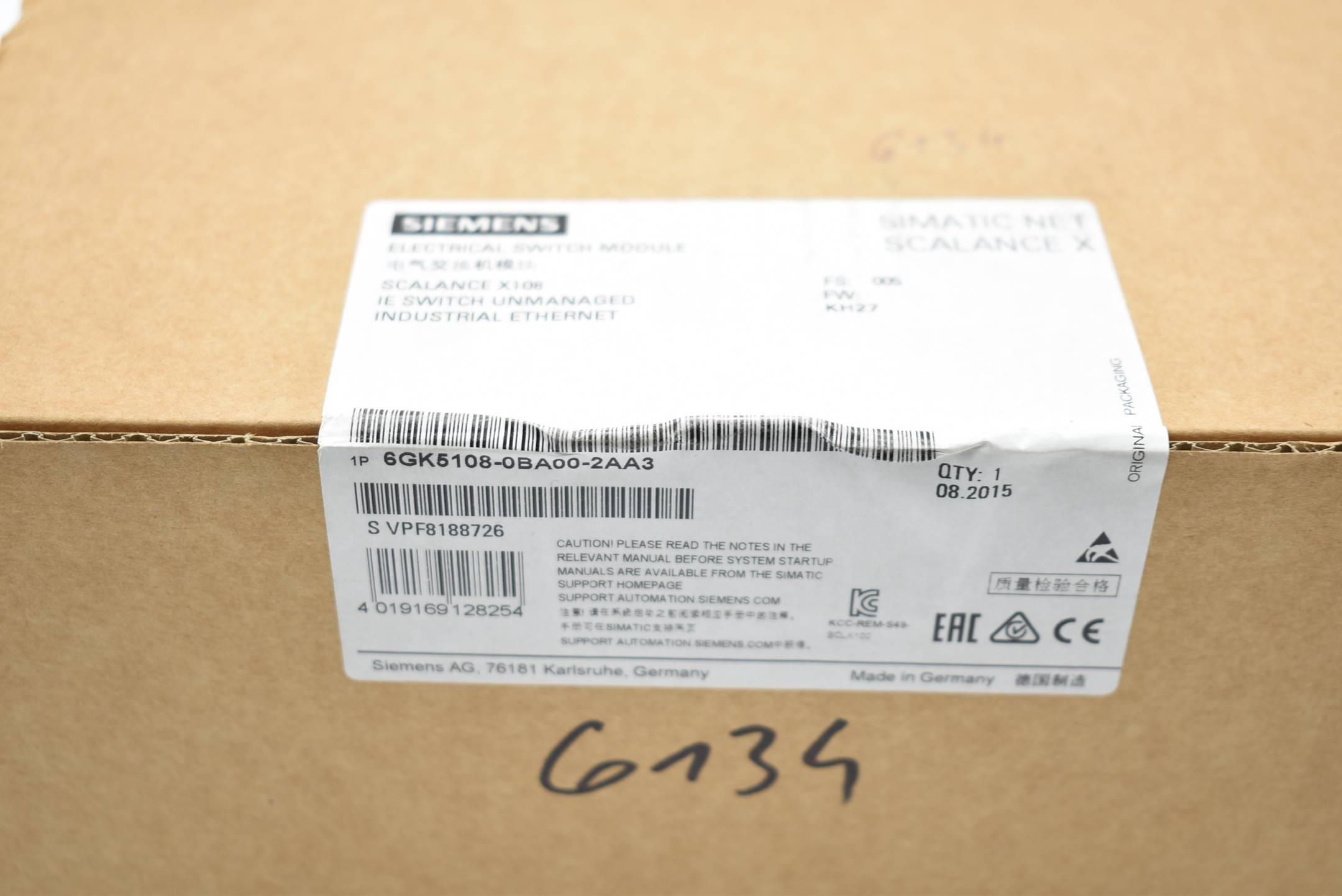 Siemens SCALANCE X108 (6GK5108-0BA00-2AA3)-1