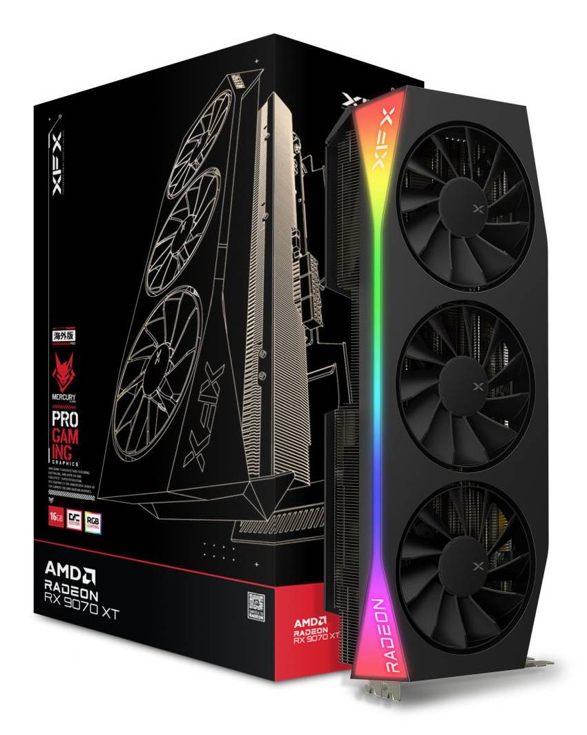 XFX Mercury Radeon RX 9070XT OC - Gaming Edition-2