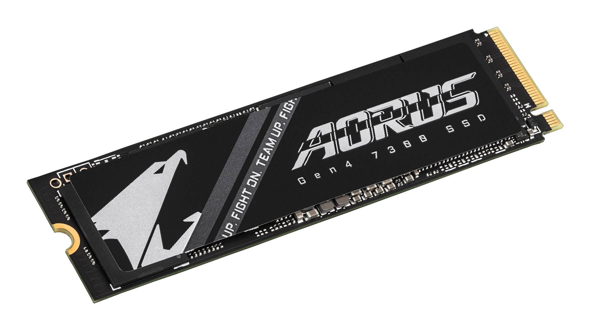 Gigabyte AORUS Gen4 7300 - SSD - 2 TB - intern - M.2 2280 - PCIe 4.0 x4 (NVMe)-2