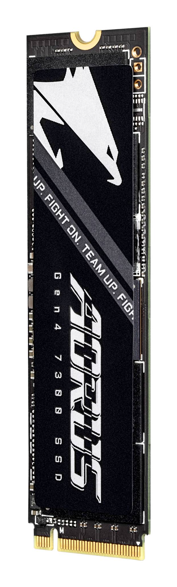 Gigabyte AORUS Gen4 7300 - SSD - 2 TB - intern - M.2 2280 - PCIe 4.0 x4 (NVMe)-3