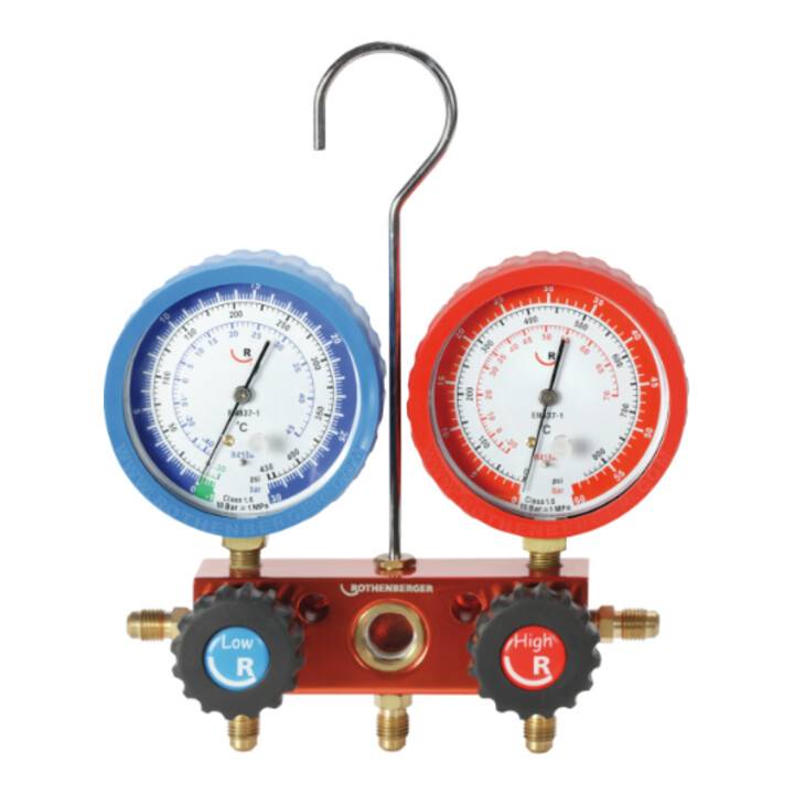 ROTHENBERGER Analoge Monteurhilfe 2-Wege R410A-R32 - 1000001426-0