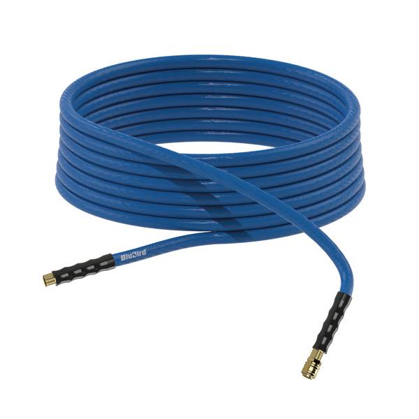 RIEGLER Vollgummi-Werkstattschlauch-Set »BluBird«, Schnellverschlusskupplung NW 7,2, Schl.-Ø 15,5x9,5, Temp. -20 bis 85