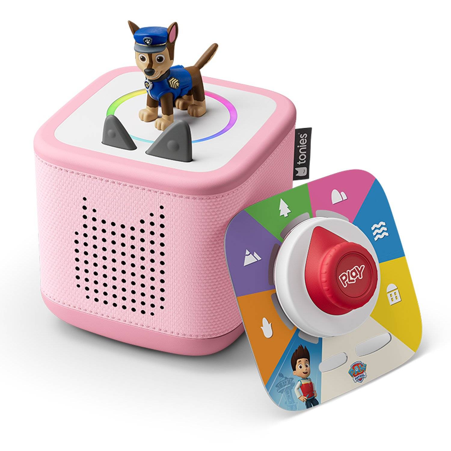 Tonies Toniebox 2 Rosa - Play Set Paw Patrol Chase, Spielzeug-Spieldose, 1 Jahr(e), 815 g, Pink-0