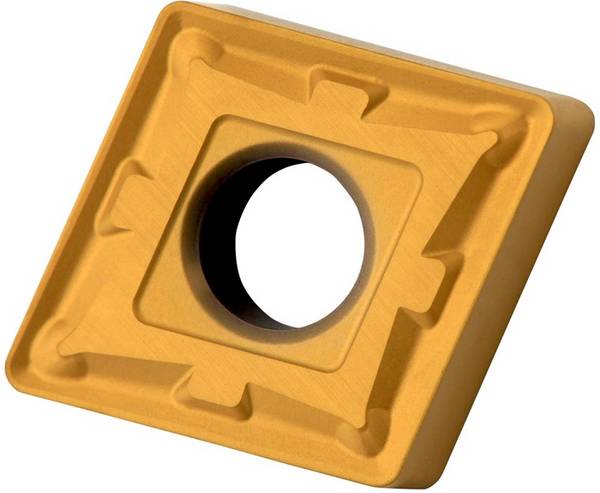 Drehwendeschneidplatte ISO CNMG 120408E-M:6640 D.5,16mm MT-CVD beschichtet Gold