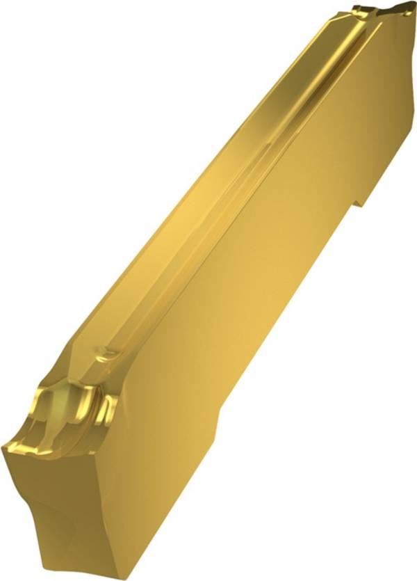 Wendeschneidplatte ISO GL2-D200G02R12-PM:G8330 Breite 2mm PVD beschichtet Gold