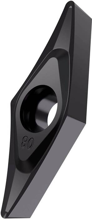 Drehwendeschneidplatte ISO VCGT 110204E-SF3:T6310 D. 2,8mm PVD beschichtet-0