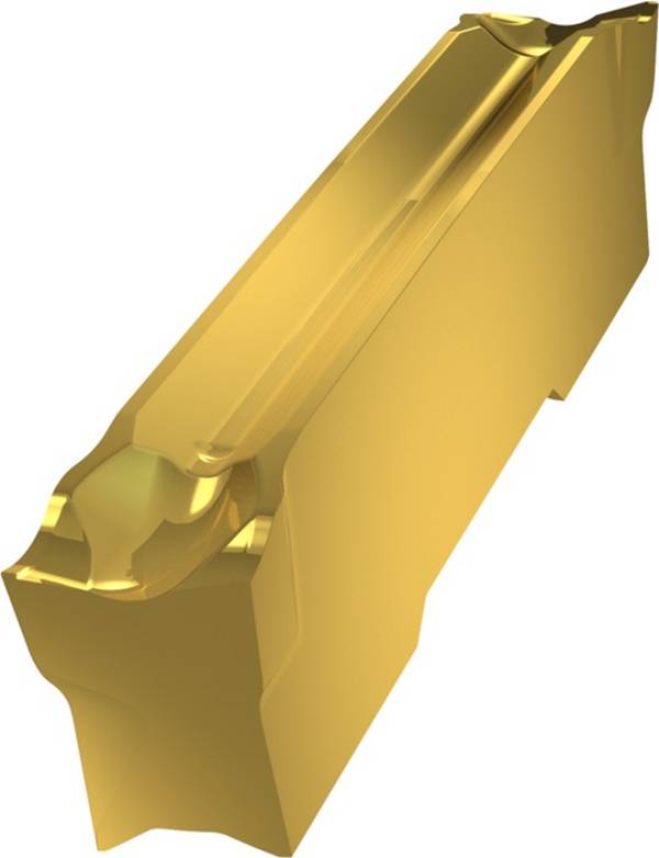 Wendeschneidplatte ISO GL4-D400G02R12-PM:G8330 Breite 4mm PVD beschichtet Gold