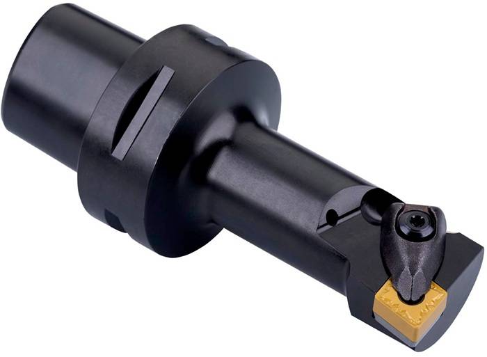 Klemmhalter ISO C4-DCLNL-17090-12 D.40mm m. Polygonkupplung Linkslauf-0
