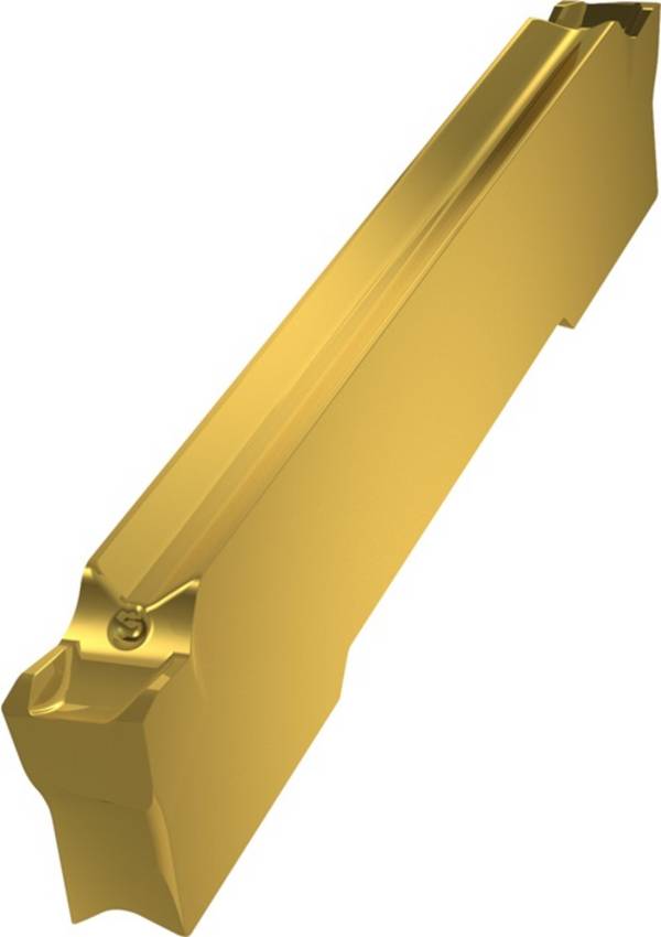 Wendeschneidplatte ISO GL2-D200G02R06-PR:G8330 Breite 2mm PVD beschichtet Gold