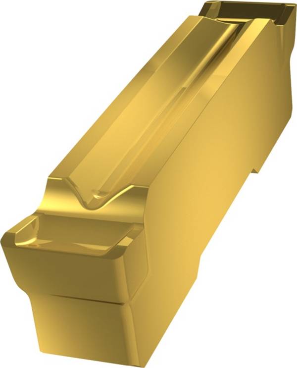 Wendeschneidplatte ISO GL5-D500M04-PR:G8330 Breite 5mm PVD beschichtet Gold