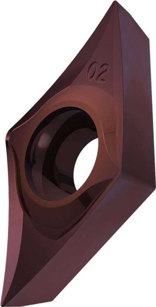 Drehwendeschneidplatte ISO DCGT 11T304E-SF3:T8415 D.4,4mm PVD beschichtet