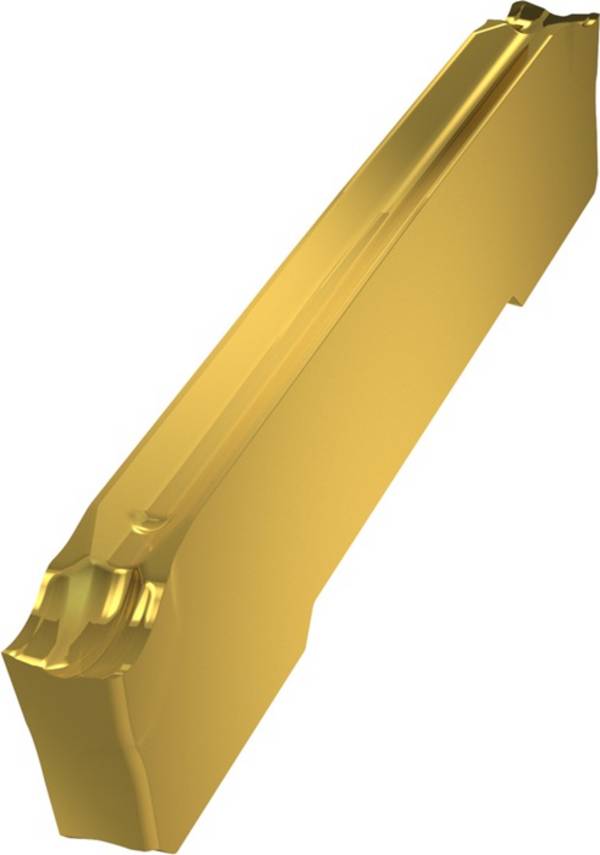 Wendeschneidplatte ISO GL2-D200G02L12-PM:G8330 Breite 2mm PVD beschichtet Gold