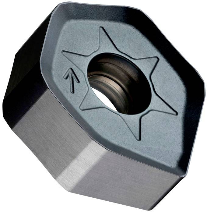 Fräswendeschneidplatte ISO XNGX 0906ANSN:8215 Bohrungs-D. 4,9mm PVD beschichtet-0