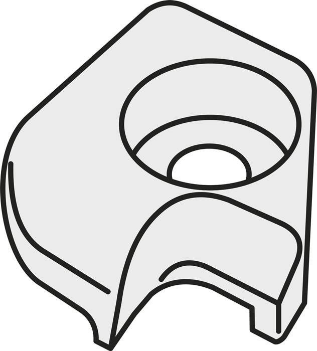 Klemme ISO UP 26 Bruttogewicht 17,8g PRAMET-0