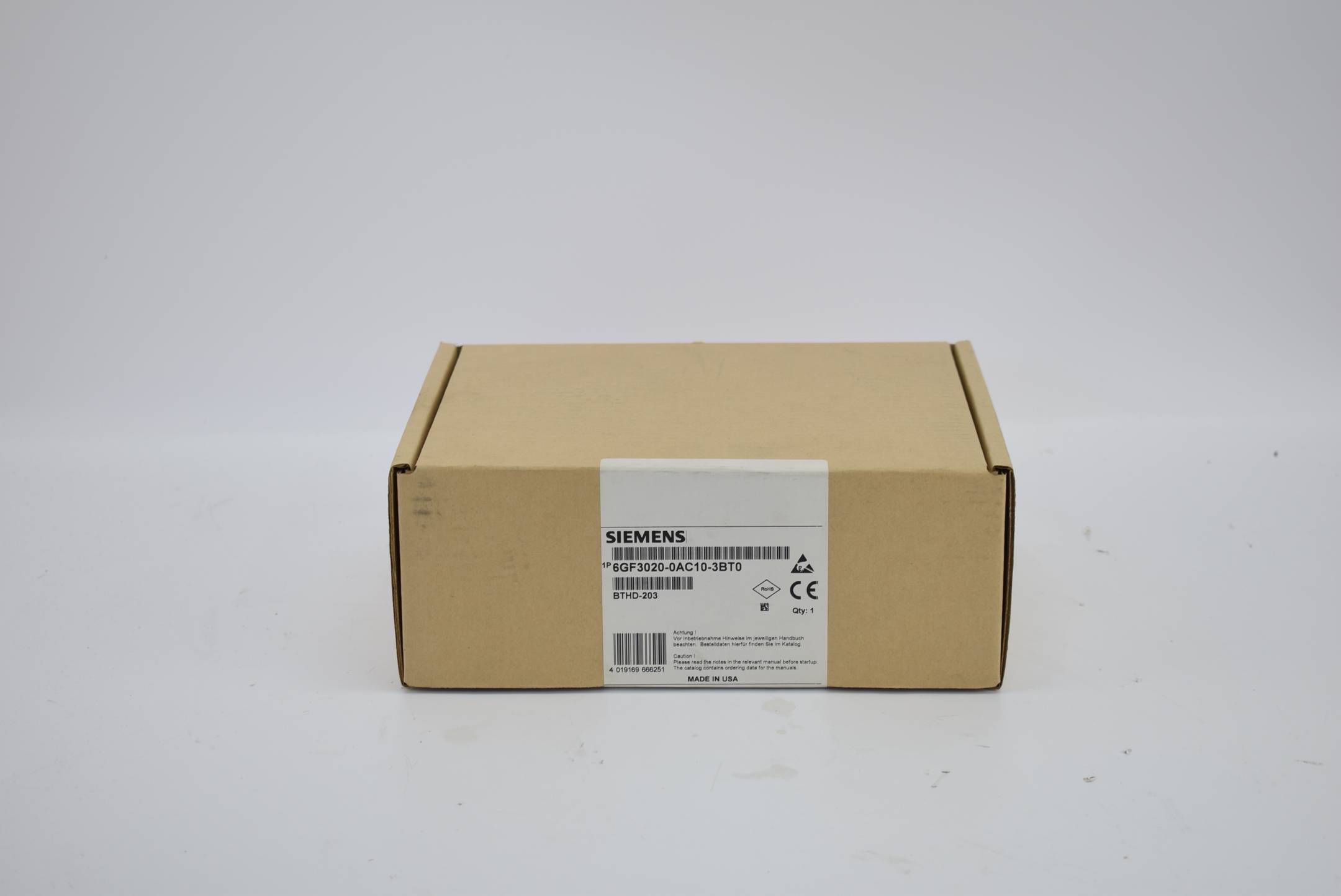 Siemens BTHD-203 6GF3020-0AC10-3BT0 ( 6GF3 020-0AC10-3BT0 )-1