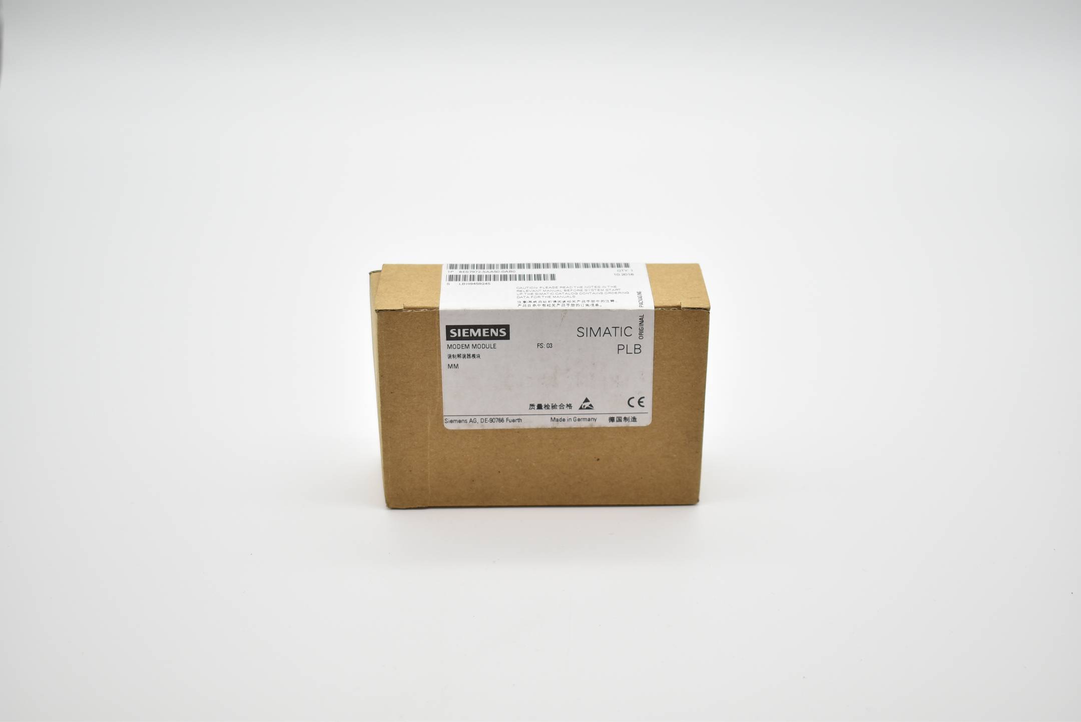 Siemens simatic PLB Modem Module 6ES7972-5AA50-0AB0 ( 6ES7 972-5AA50-0AB0 ) FS.3-0