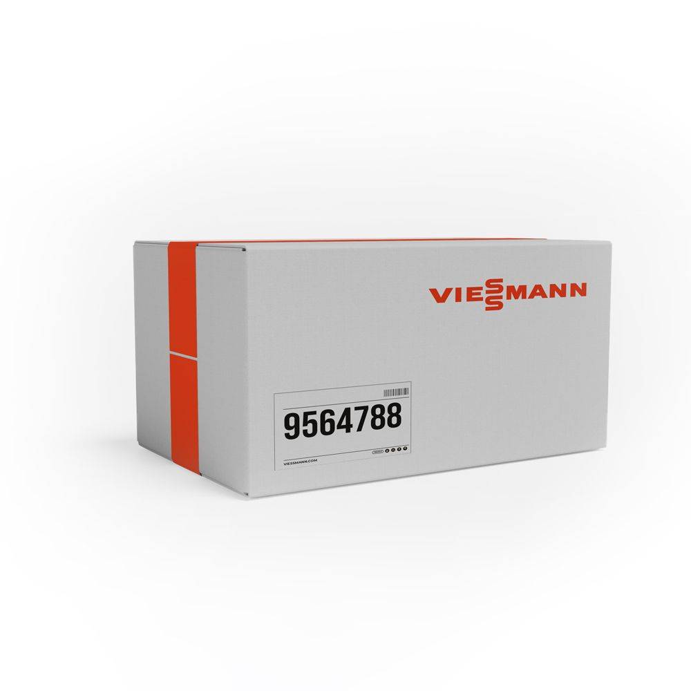 Viessmann Wetterkragen/Wandrosette, Systemgröße 100mm, einwandig, 9564788-0