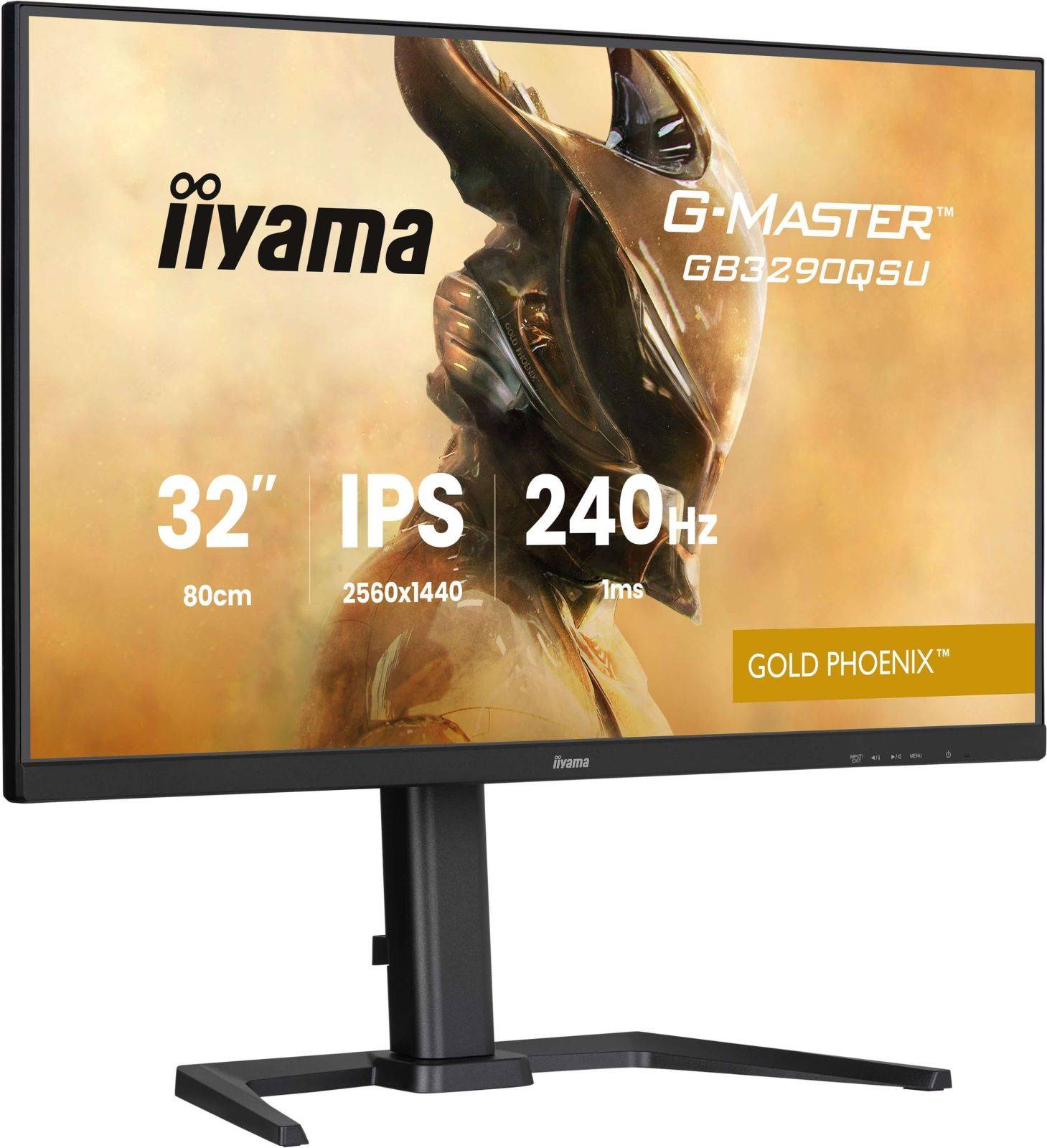 Iiyama GB3290QSU-B1 Gaming Monitor 31.5" QHD IPS, 240 Hz, 1 ms MPRT, USB-Hub,-0