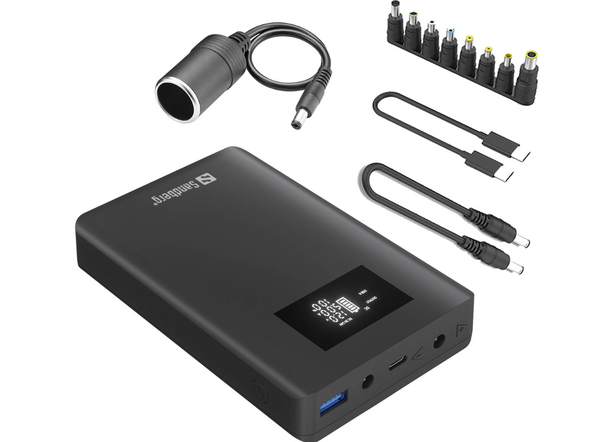 SANDBERG Powerbank - 5 - 24 / 5 / 9 / 12 /-1