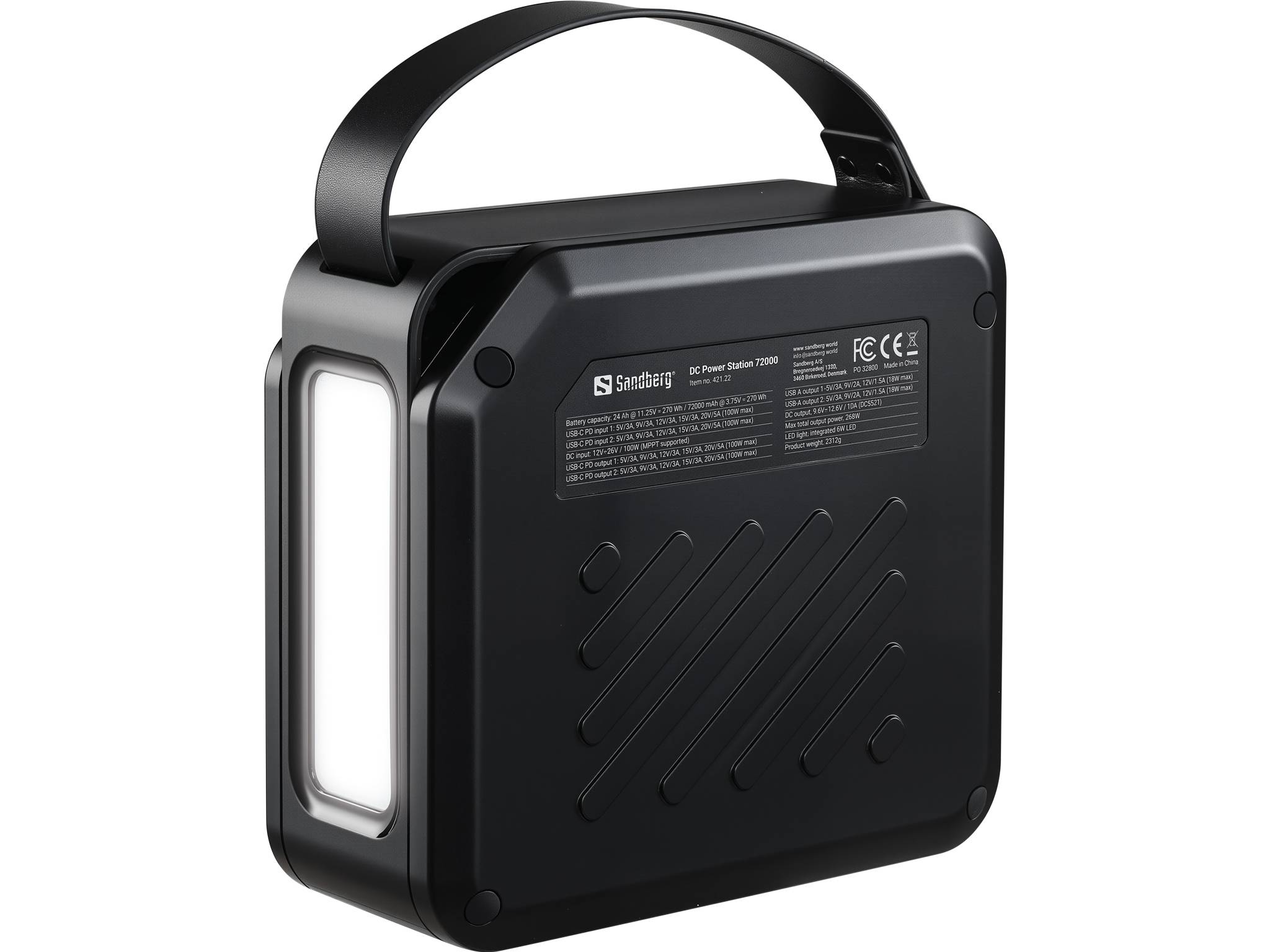 SANDBERG Active 72000 - Tragbares kraftwerk-1