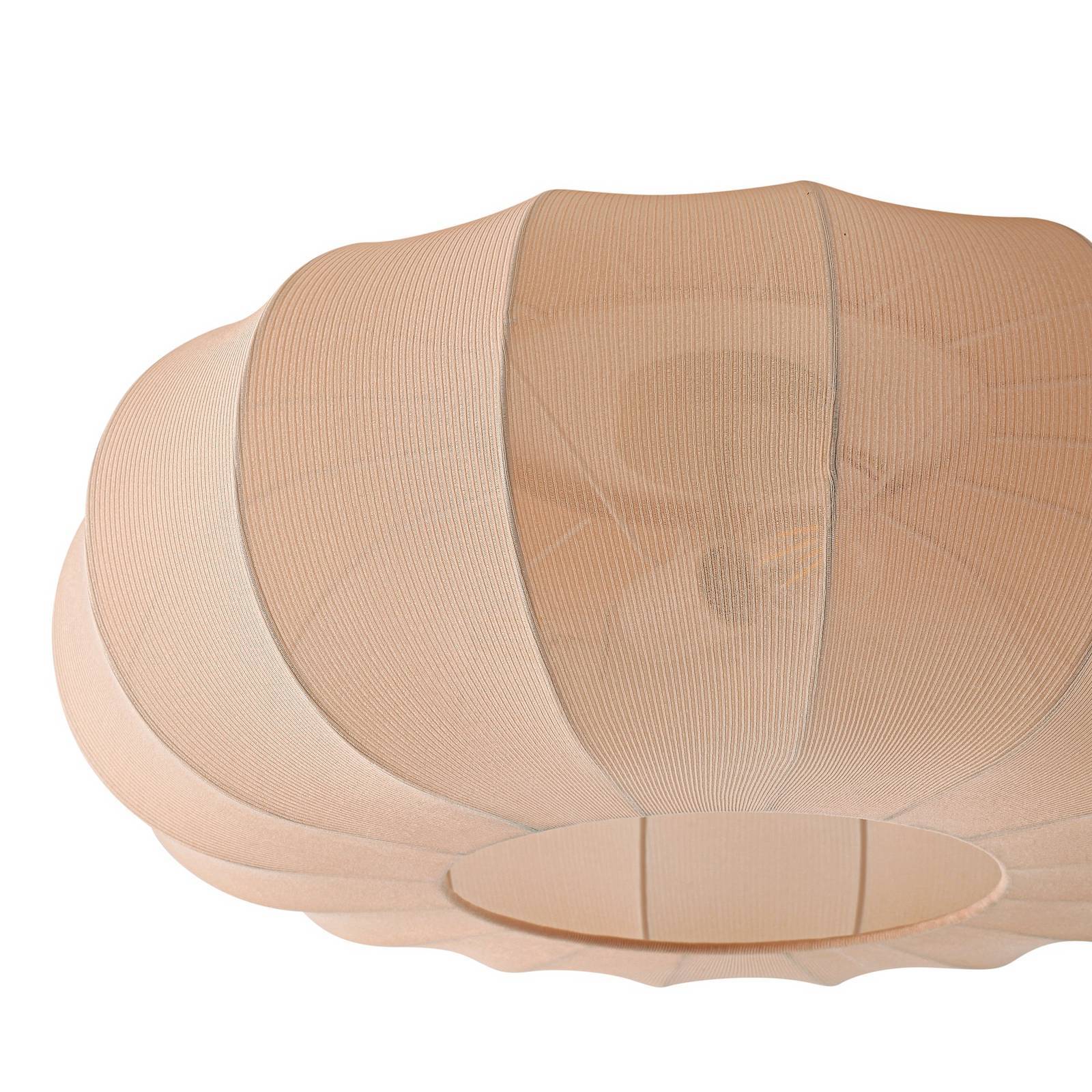 Lindby Deckenlampe 'Helin' in creme aus Textil-3