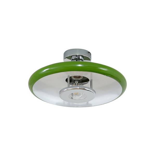 Lindby Deckenlampe 'Branford' in grün aus Metall