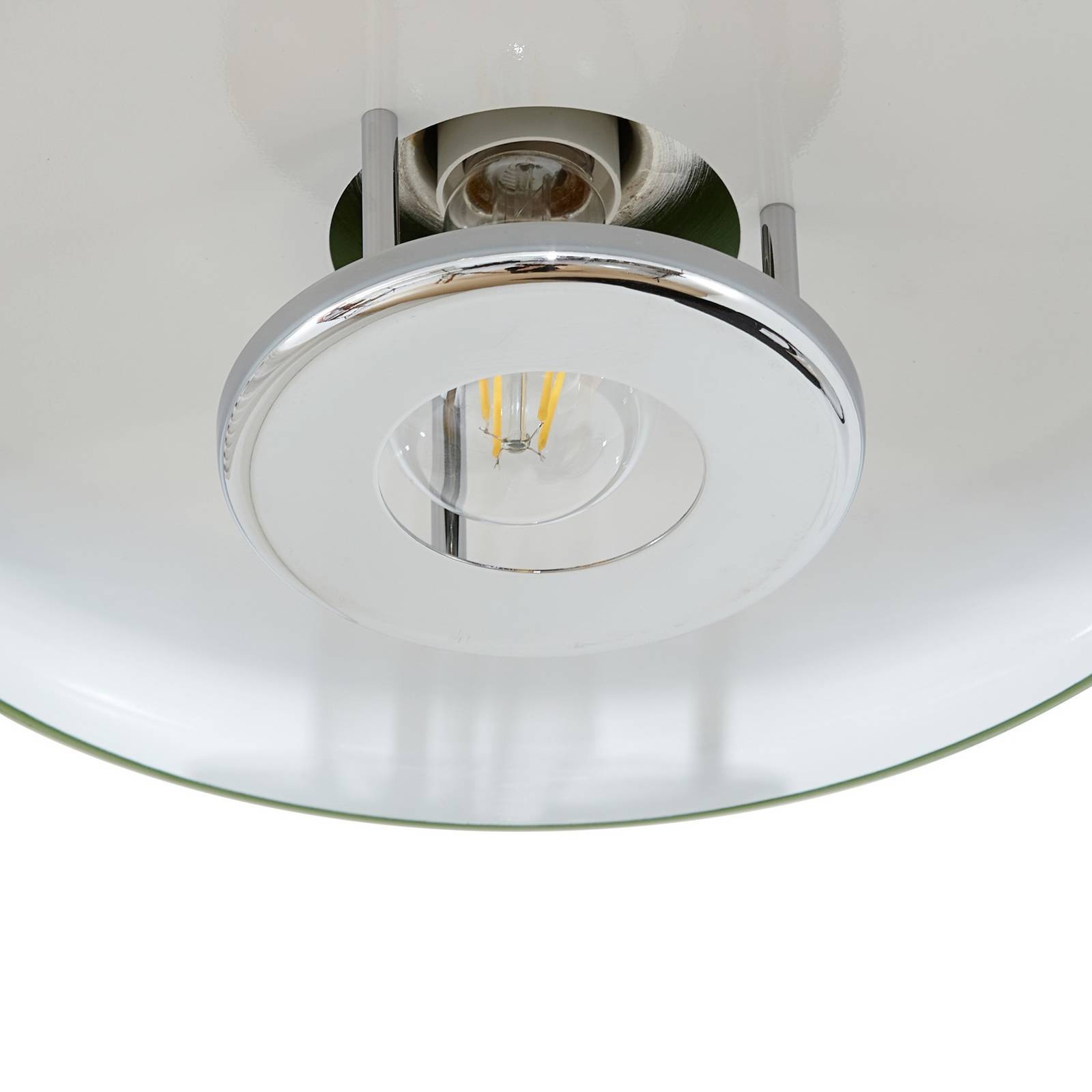 Lindby Deckenlampe 'Branford' in grün aus Metall-4