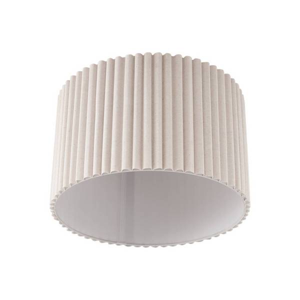 Lindby Deckenlampe 'Libbie' in creme aus Textil