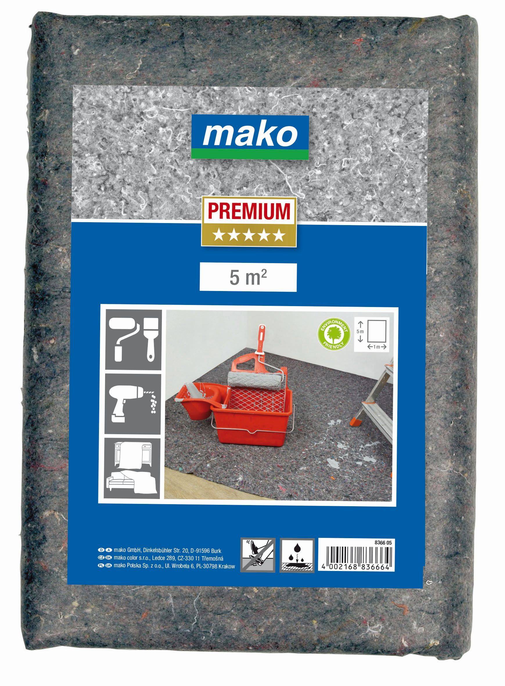 Maler-Abdeck-Vlies PREMIUM rutschhemmend, saugstark und wiederverwendbar 1 x 3m-0