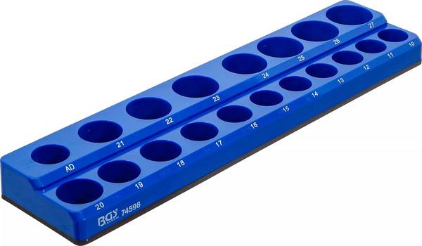 BGS 74598 Kunststoffhalter für Steckschlüssel-Eins ätze, magnetisch, 12,5 mm (1/2")