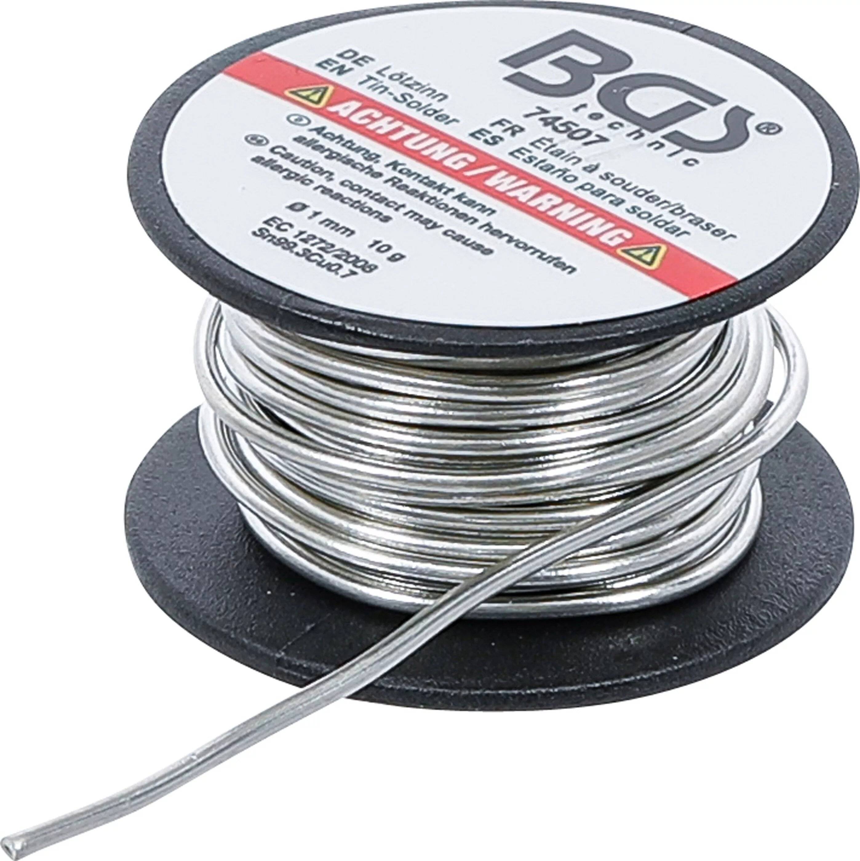 BGS 74507 Lötzinn auf Rolle bleifrei Ø 1 mm 10 g-3