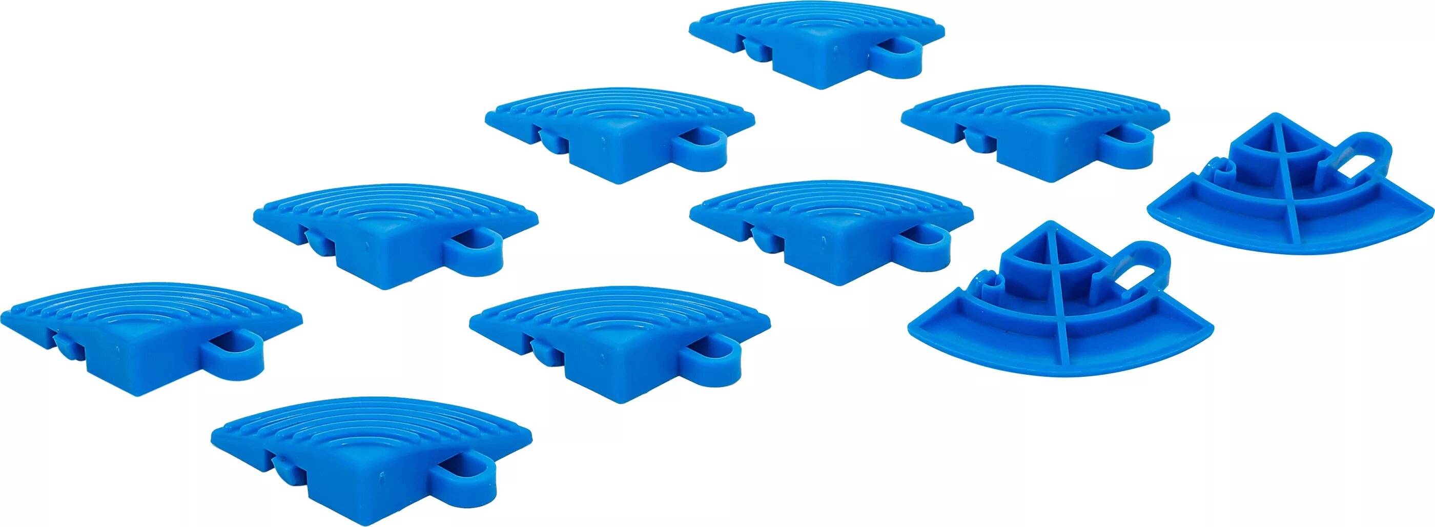 BGS 74548 Kunststoff-Fliesen-Eckelement-Set, Klick -System, 57 x 57 x 18 mm, 10-tlg.-5