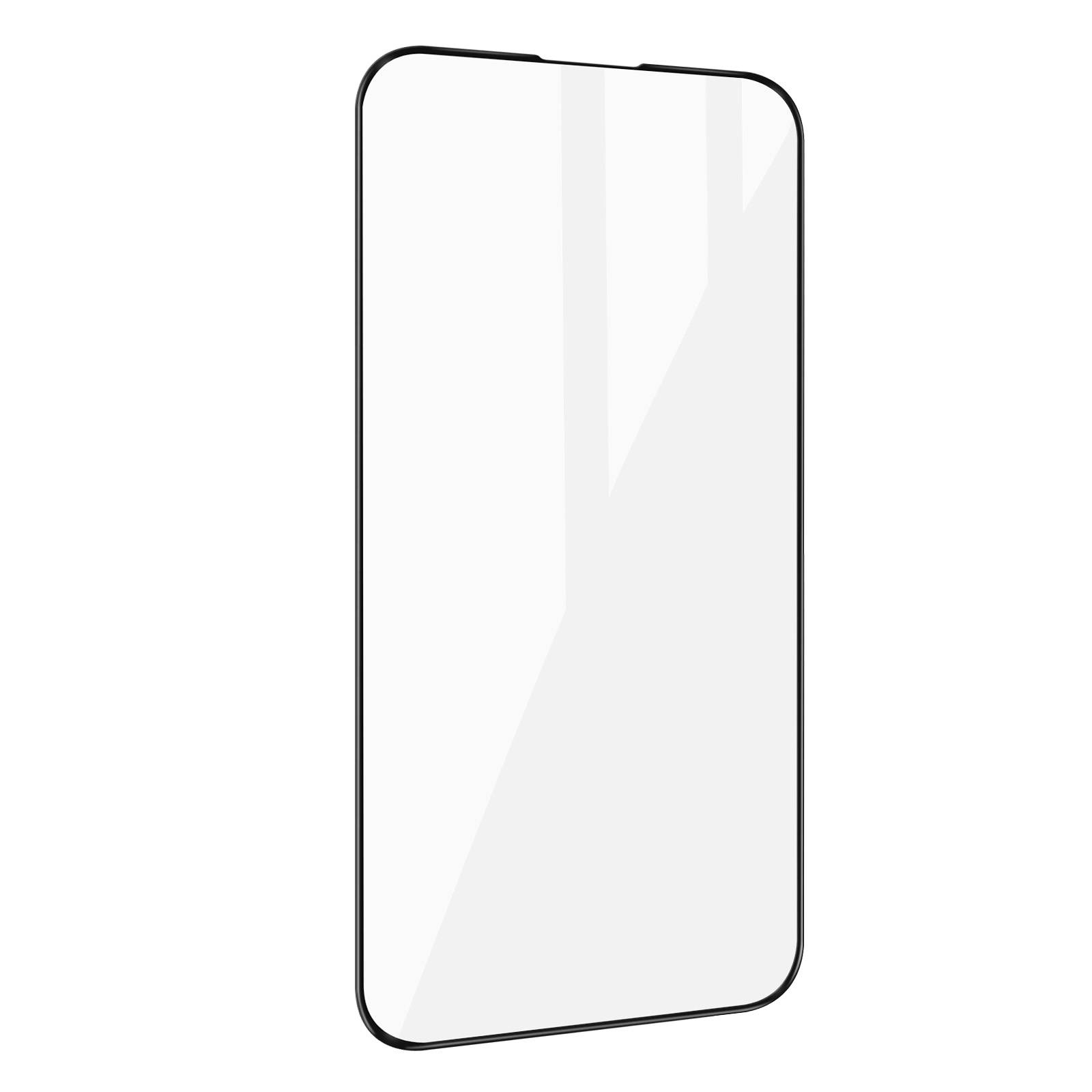 iPhone 14 Pro Max 9H Glas-Bildschirmschutz, Höhe Adhäsionskraft, Blue Star Schwarz-1