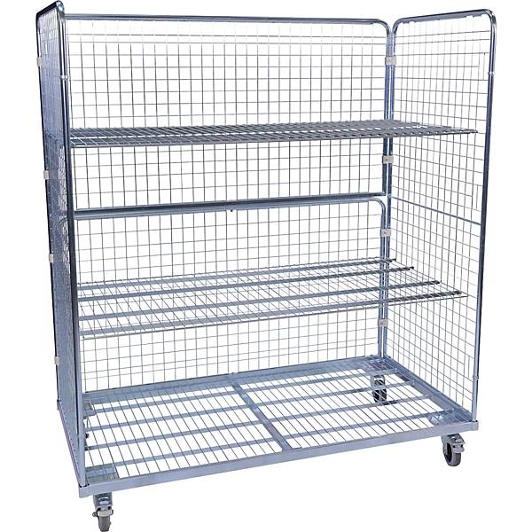 Stahlrollbehälter 3-seitig BxT 1600 x 800 mm. ESB Engineering System Bau GmbH 84824149-1