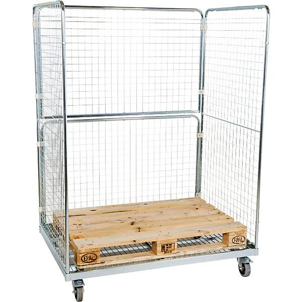 Stahlrollbehälter 3-seitig BxT 1350 x 950 mm. ESB Engineering System Bau GmbH 84824049-1