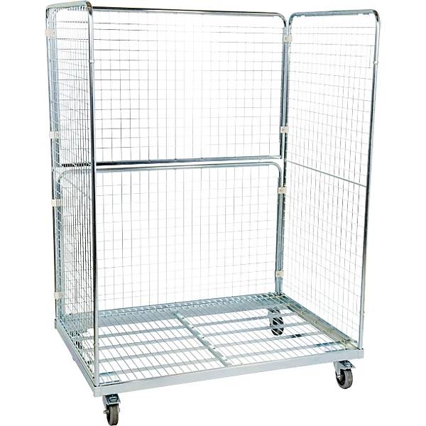 Stahlrollbehälter 3-seitig BxT 1350 x 950 mm. ESB Engineering System Bau GmbH 84824049-0