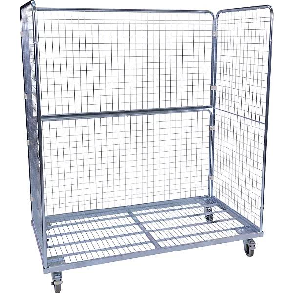 Stahlrollbehälter 3-seitig BxT 1600 x 800 mm. ESB Engineering System Bau GmbH 84824149-0