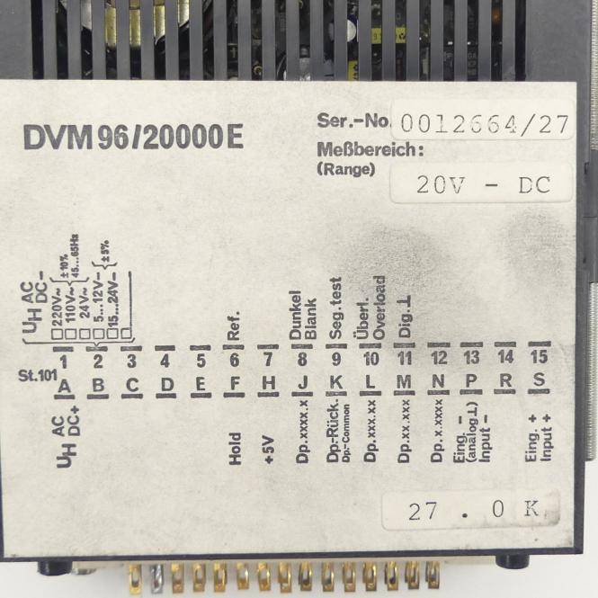 GMW Messwertanzeige (DVM96/20000E)-1
