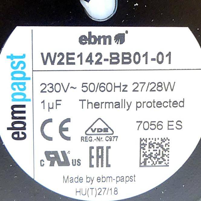 ebmpapst AC-Axiallüfter (W2E142-BB01-01)-1