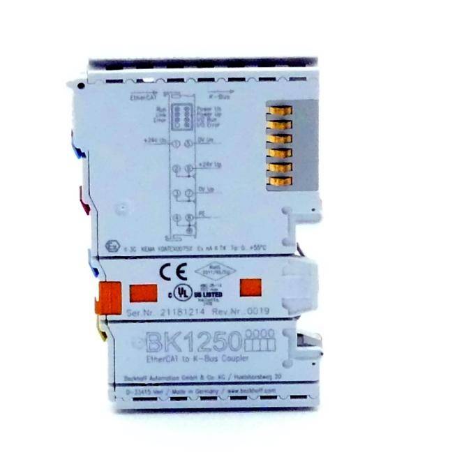 Beckhoff BK1250, Compact-Koppler zwischen EtherCAT-Klemmen und Busklemmen-2