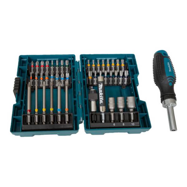Makita Bit-Set m. Ratschengriff 44tlg - E-25096
