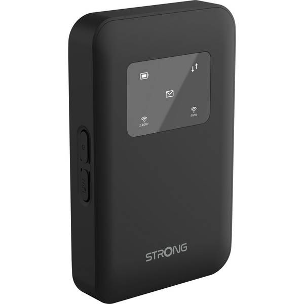 Strong 4G+ LTE MiFi Hotspot Router Wi-Fi 1200, Router für Mobilfunknetz, Schwarz, Wi-Fi 5