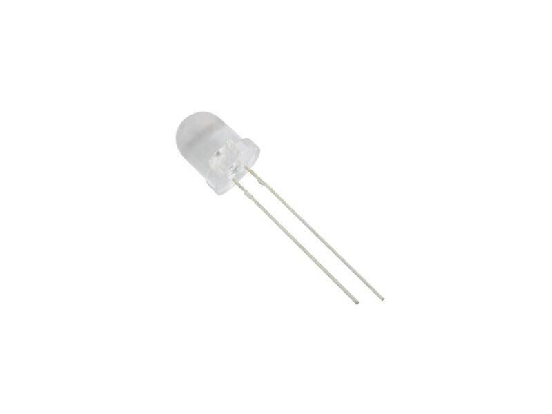 HuiYuan Opto-Electronic LED 8 mm klar rot 1000 mcd 628 nm 25 °-1