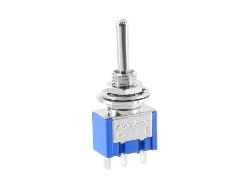 MIYAMA Kippschalter Wechsler mit Mittelstellung 6 A 125 Vac 1 polig-1