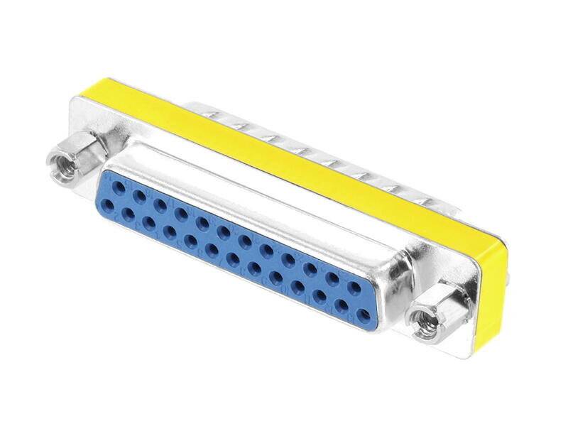 Encitech Connectors AB DMGC-2525-MF D-Sub Gender Changer Stiftleiste 25 polig auf Buchsenleiste-1