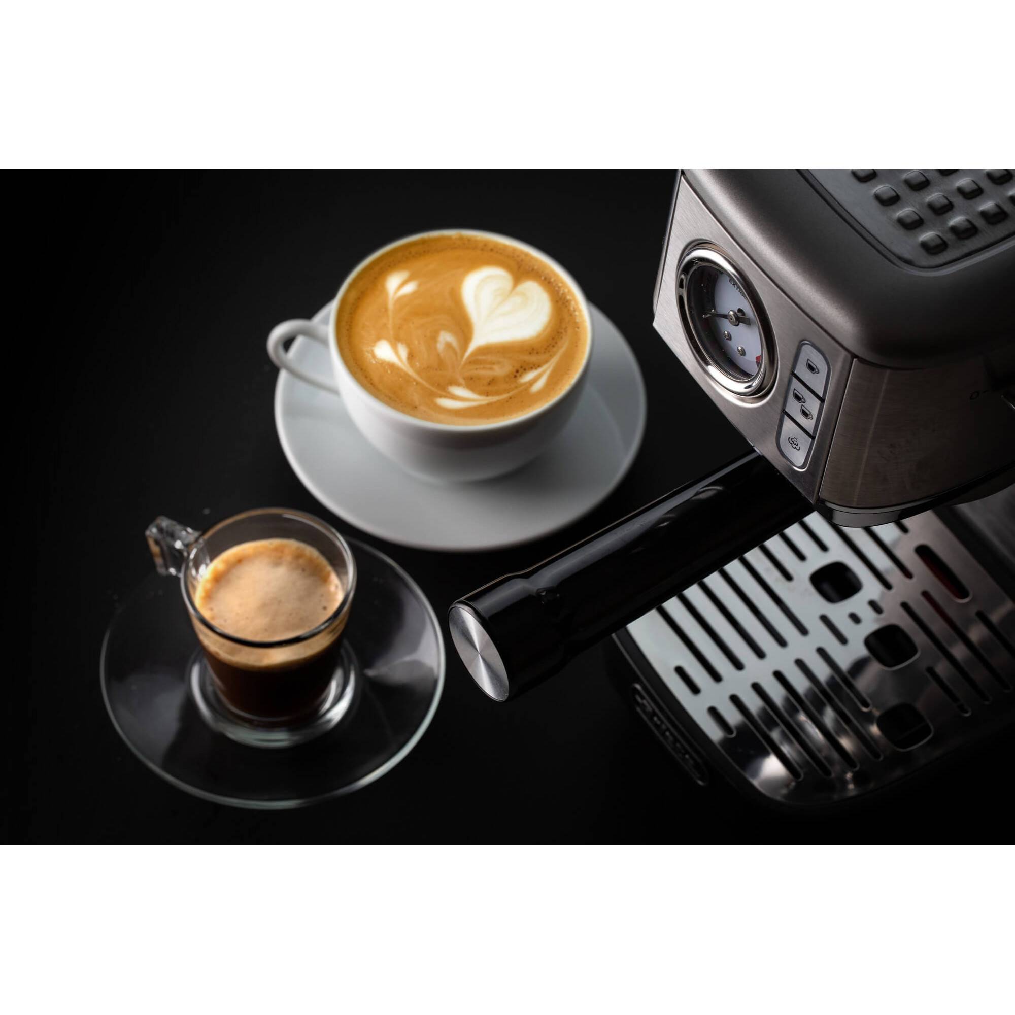 ARIETE - 1381 - Espressomaschine - 1,1 l - Kaffeepad - Gemahlener Kaffee - 1300 W - Silber-4