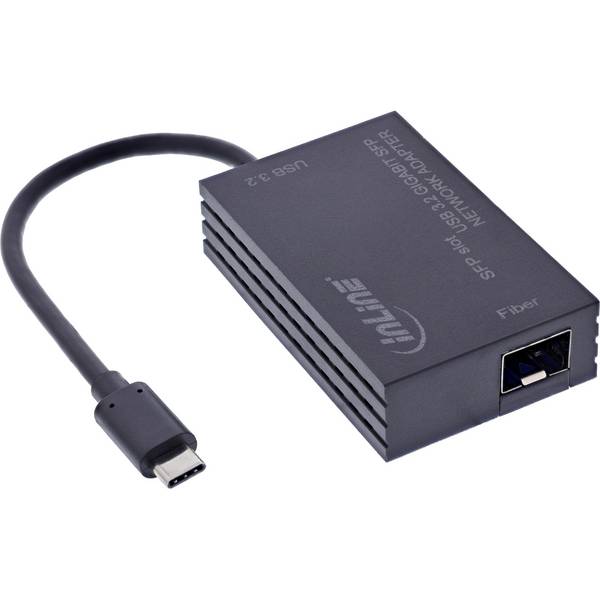 INLINE - USB-C zu SFP Gigabit Fiber Netzwerkadapter (10/100/1000 Mb/s)